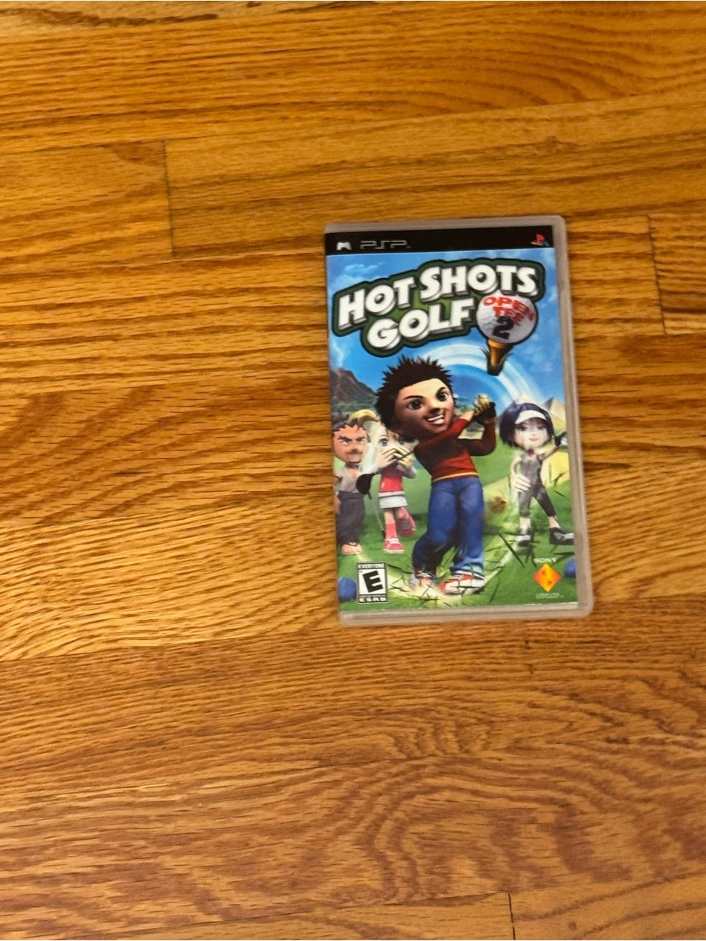 Sony Hot Shots Golf PSP Game — Blue Cover Art